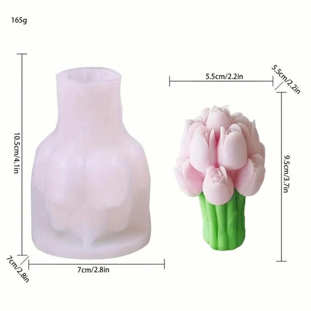 Reusable Silicone Soap Mold DIY Handmade Soap Making Mold Baking Accessories