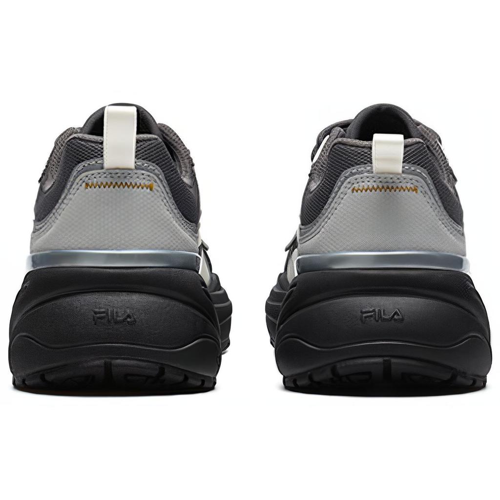 Fila Fabric Synthetic Leather Comfortable Low-Top Dad Shoes Women Sneaker Gray F12W216119FFV
