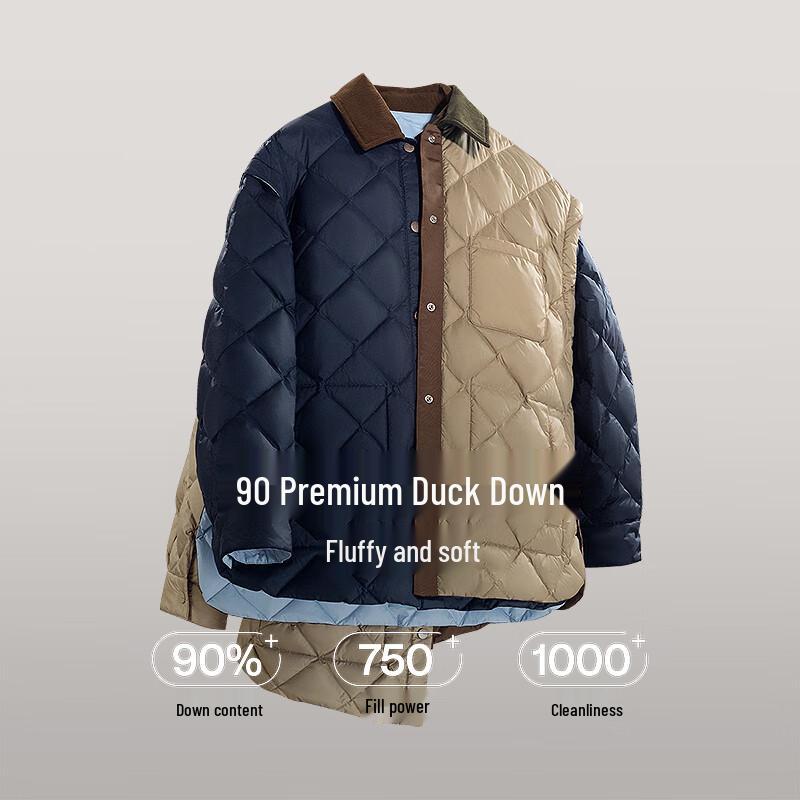 Chuyu Women's Reversible 90% Down Jacket