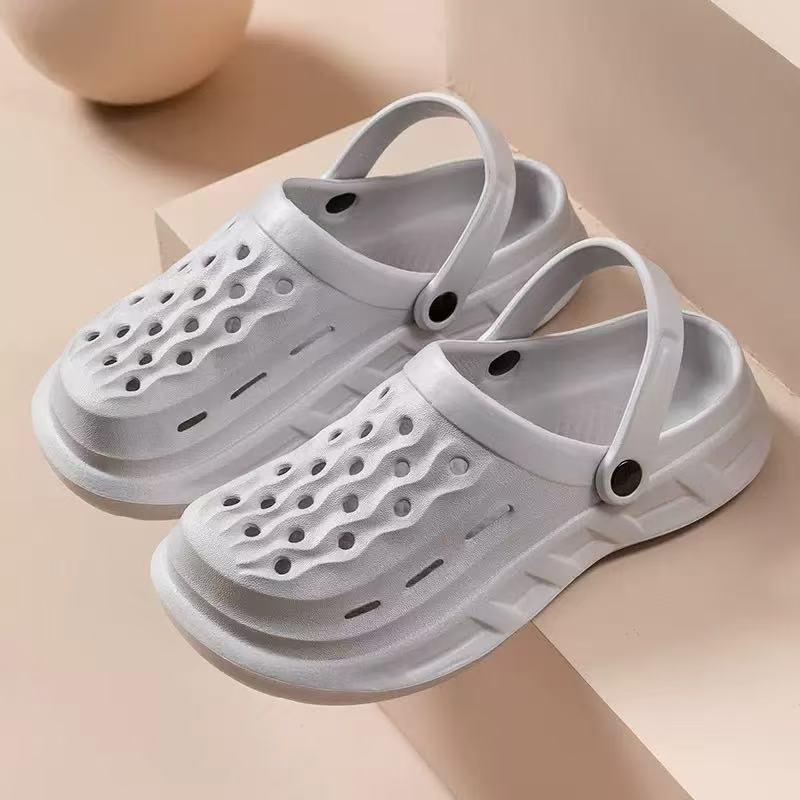 

Унісекс Міцні EVA Домашні та Вуличні Капці з Дихаючим Дизайном 42/43 сірий колір