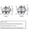 Induction Cooker Heat Resistant Glass Teapot Electromagnetic Furnace Multifunctional Filter Pot Gas Stove Kettle Tea Set