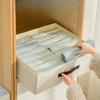 New Foldable Storage Box Home Multi Compartment Fabric Organizer Dresser Drawer Clothes Organizing Bin for Home Use