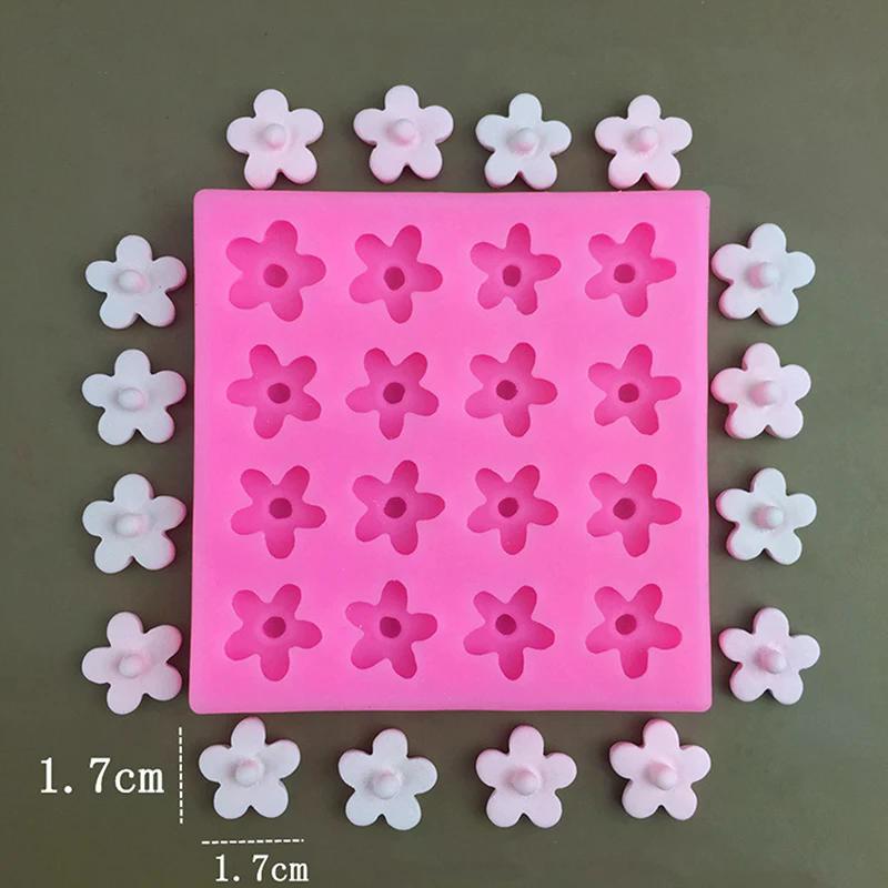 Blumen Kirschblüten Silikonformen DIY Fondant Kuchen Dekorationswerkzeuge Harz Ton Schokoladenformen Küchen Backform