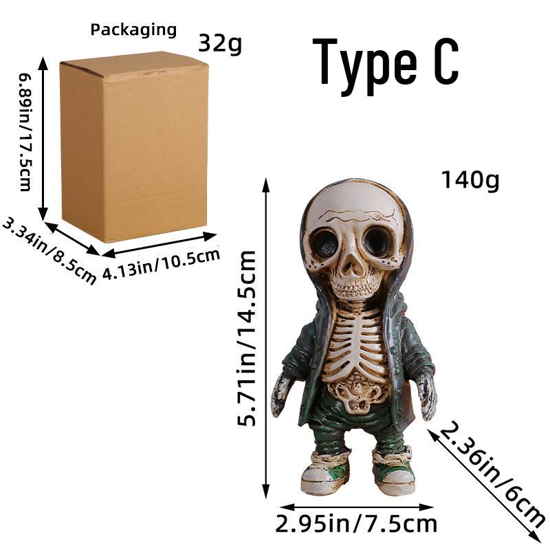 Hot-Selling Halloween Skeleton Ornaments for Spooky Decor