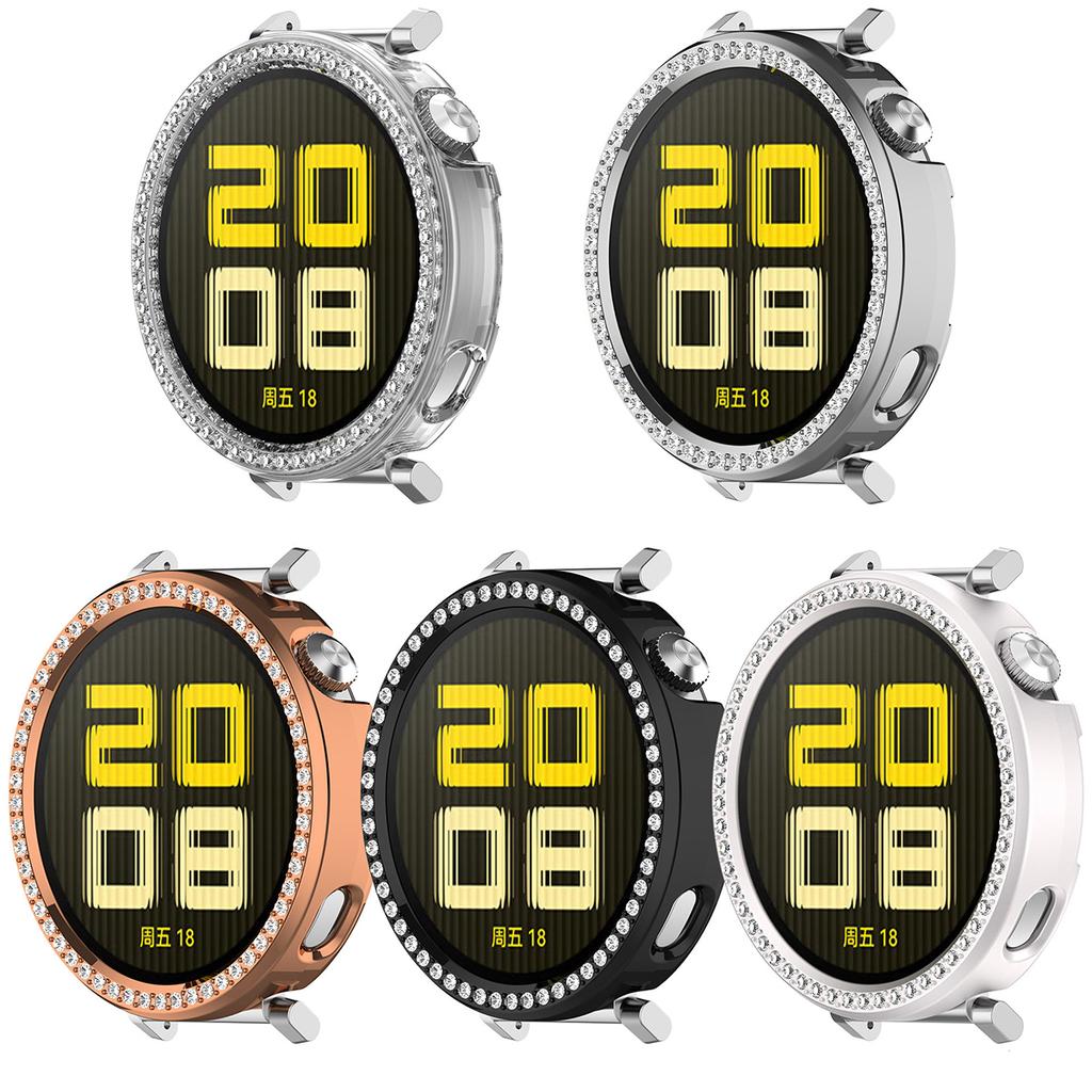 PC Hult Kabinet Ramme til Huawei Watch GT6 41mm Diamant Krystal Stødfanger Beskytter til GT5 41mm Skal Tilbehør