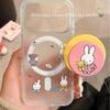 Rabbit Is Suitable for Apple 11promax Mobile Phone Case 11plus Magnetic Suction 11 Bracket 11pro Skin Feeling 11e Creative 11.