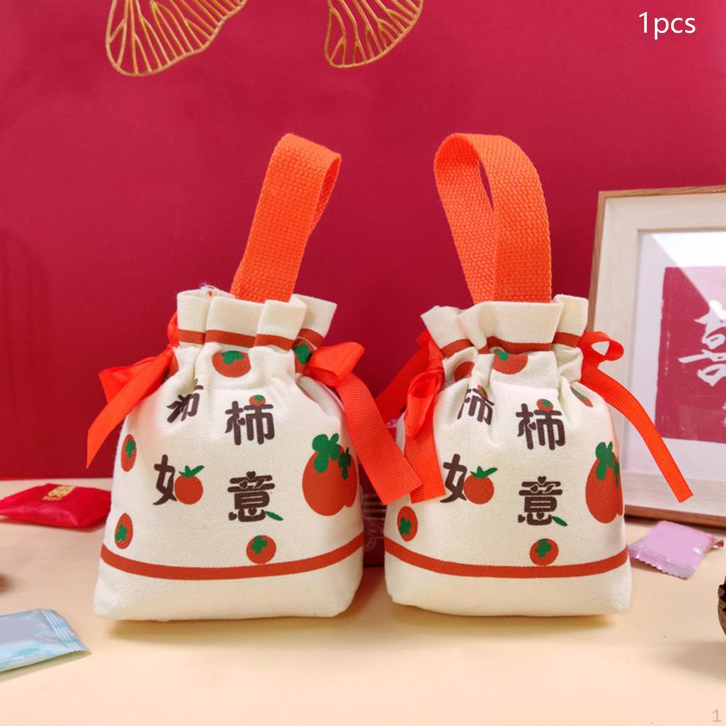 Bolsa de noiva decorada tradicional chinesa para casamento, florista, bolsa chique com cordão, presente