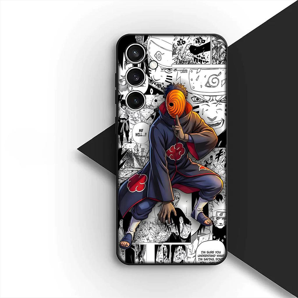 Kryt pro OPPO A80 A18 A16 A40 A17 A15 A38 A78 A79 A54 A57 A12 A60 5G 4G Pouzdro na telefon Kreslený Itachi Tobi Uchiha Obito