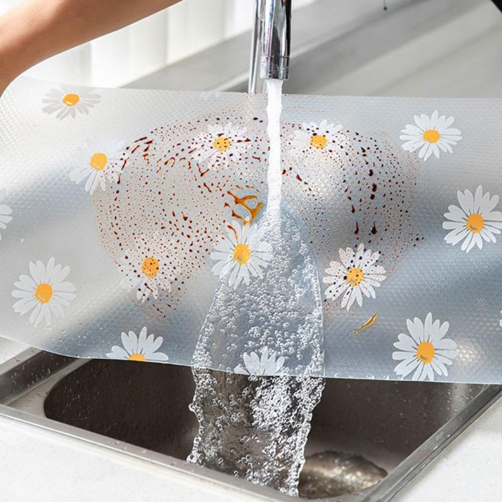 Waterproof Oil-proof Daisy Refrigerator Closet Pad Paper Table Cover Cabinet Pad Drawer Mat