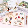 100 Crayon Shin-chan Stickers: Cute & Funny Emoticons for DIY Phone Cases, Notebooks, and Planners.