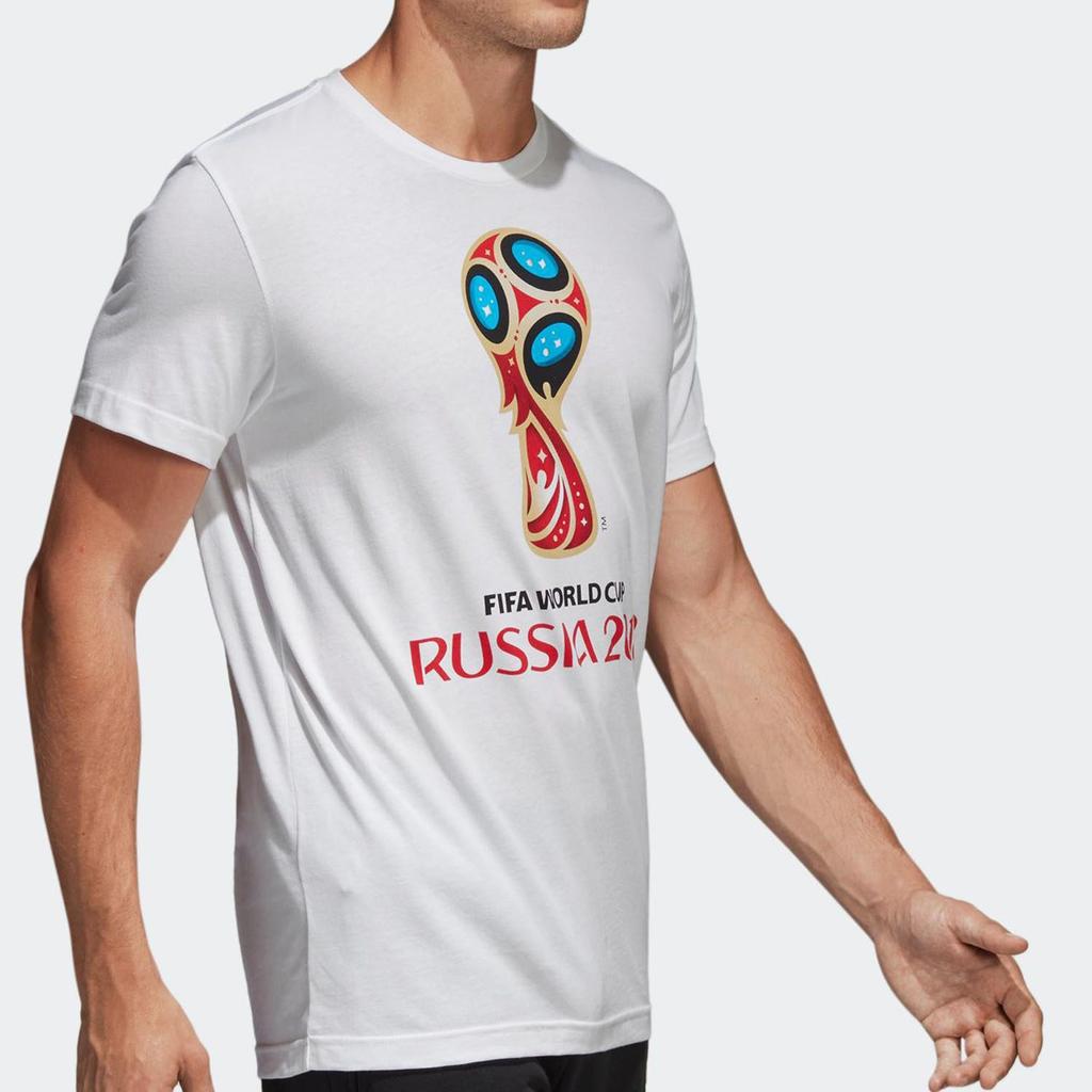 Adidas T Shirts Men's White Crew Neck Moderate Straight Fit CW2088