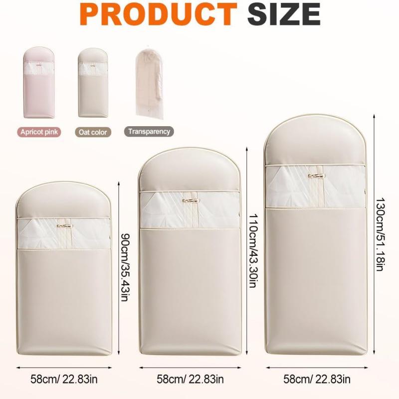 Clear Hanging Dustproof Cover for Wardrobe Down Jackets