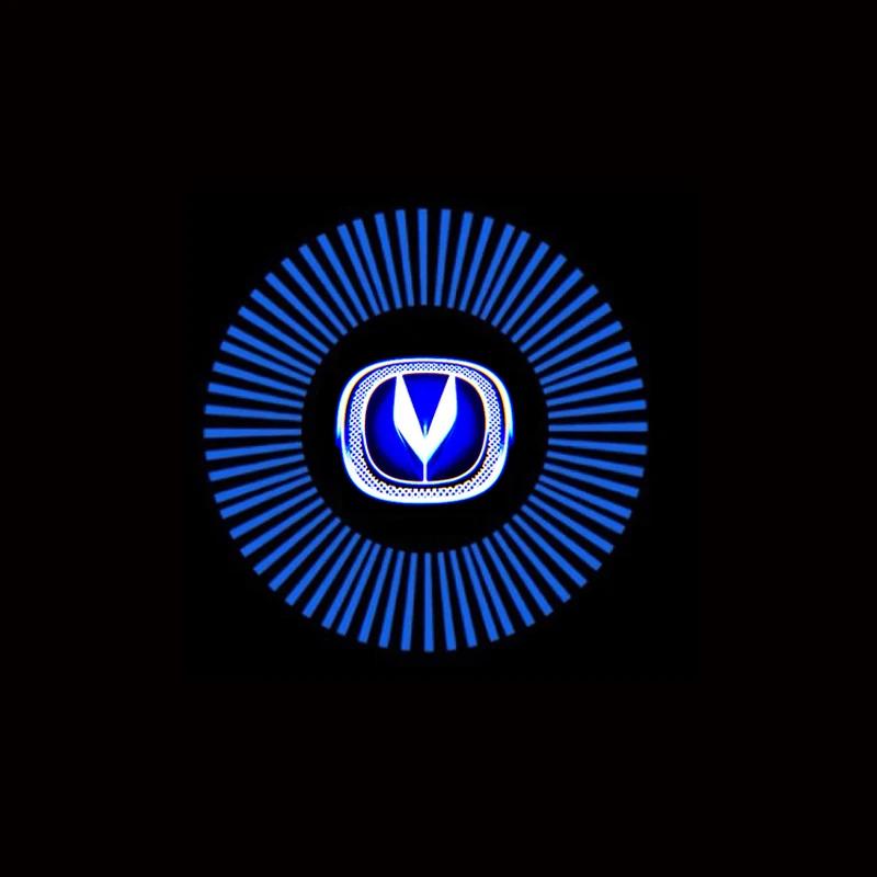 2PCS Led Car Door Laser Projector Light Ghost Shadow Welcome Lamp for Changan Logo CS95 CX70 CS15 CS35 CS75 Auto Accessories