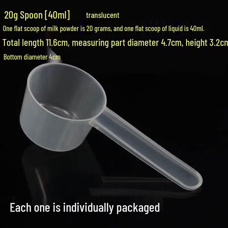 PP Plastic Powder Measuring Spoon Set