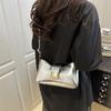 Trend Texture Fashionable New Personality Fashionable Simple Solid Color Crossbody Shoulder Bag Buckle Armpit Bag