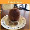 Creative Coffee Bean Plush Pillow Realistic Coffee Bean Stuffed Toy Perfect For Cafes And Sweet Shops
