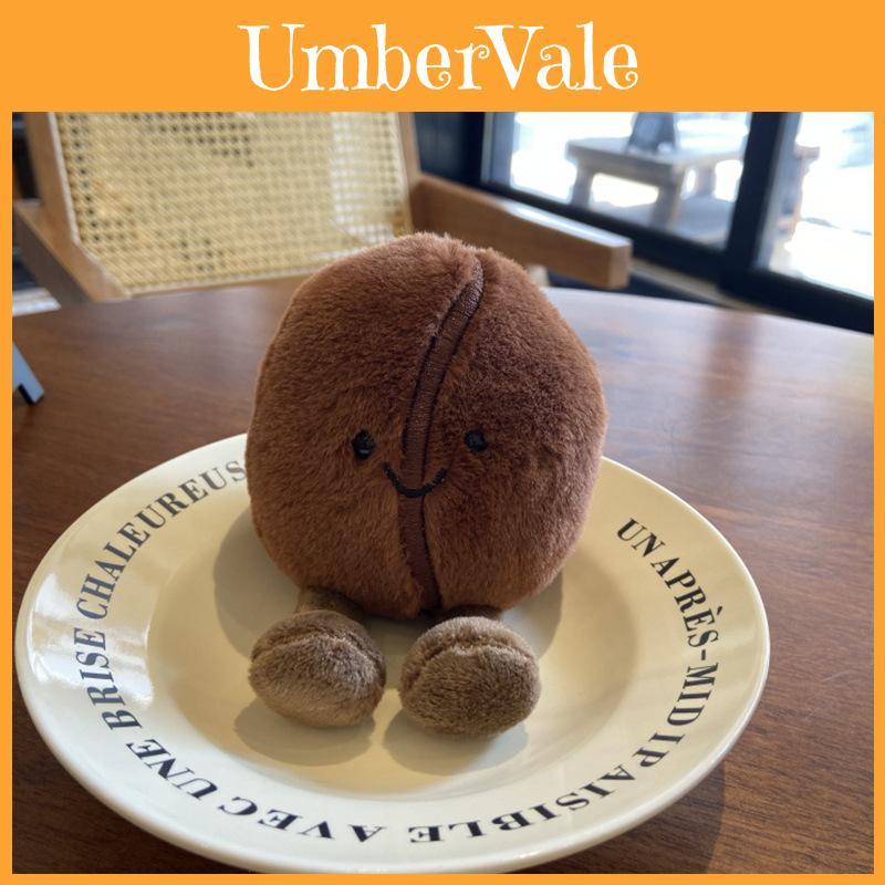 Cuscino Peluche Creativo a Chicco di Caffè Giocattolo Morbido Realistico a Chicco di Caffè Perfetto Per Caffetterie e Pasticcerie