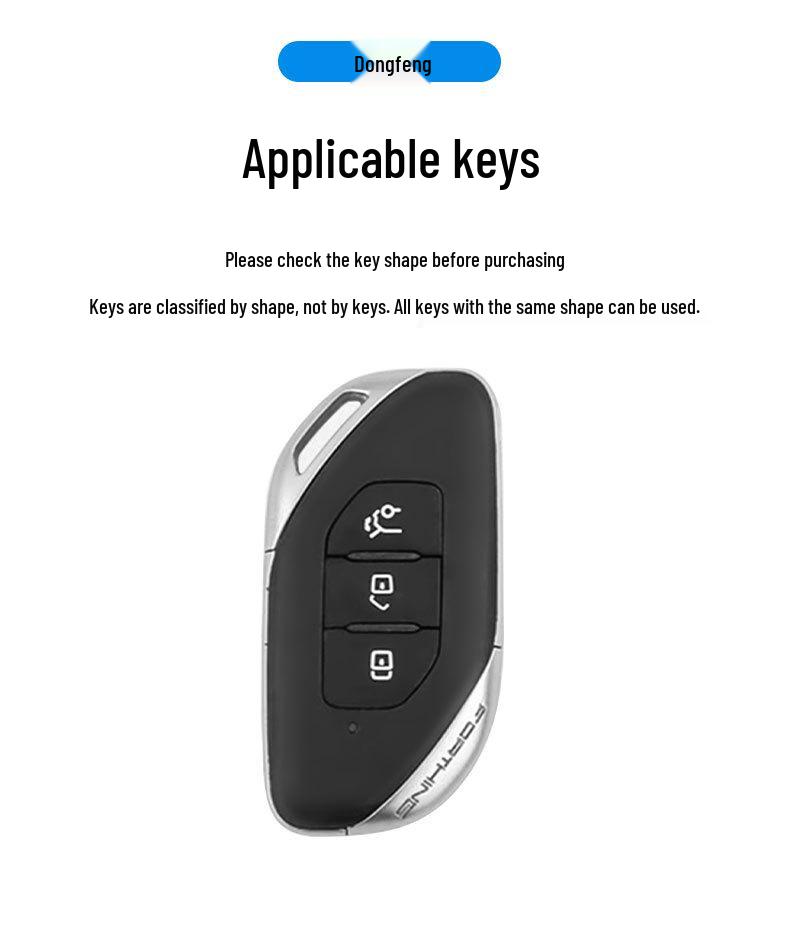 22 Dongfeng Fengxing T5 EVO Key Case for Fengxing Yacht T5 Automatic Yuedong Version, Car Shell Cover