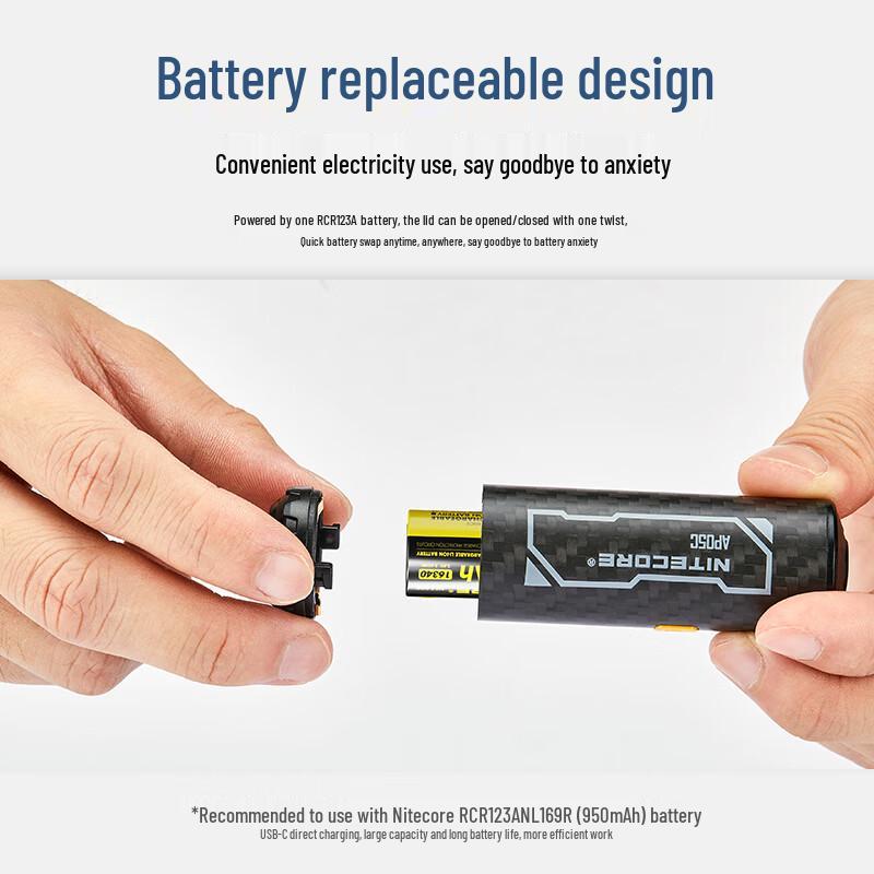 Nitecore AP05C Ultralight Portable Mini Air Pump