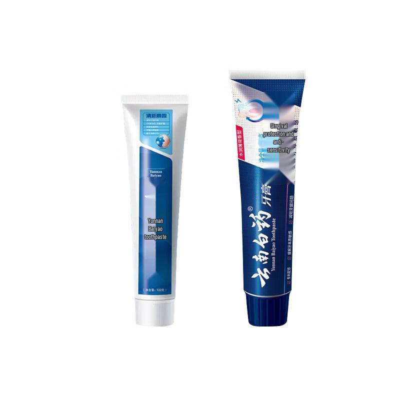 Yunnan Baiyao Refreshing Morning Dew & Gum Care Toothpaste Set