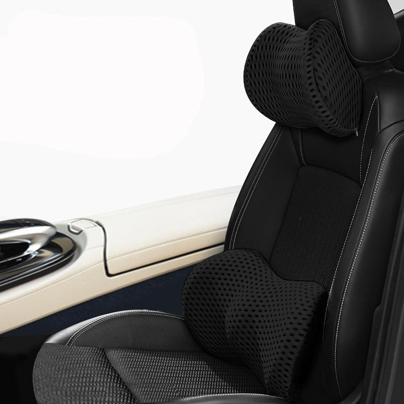 Auto Kopfstütze Kissen Unterstützung Reise Universal Weiches Nackenkissen Kissen Memory Foam Auto Lendenwirbelsäule Rückenstütze Auto Kopfstütze