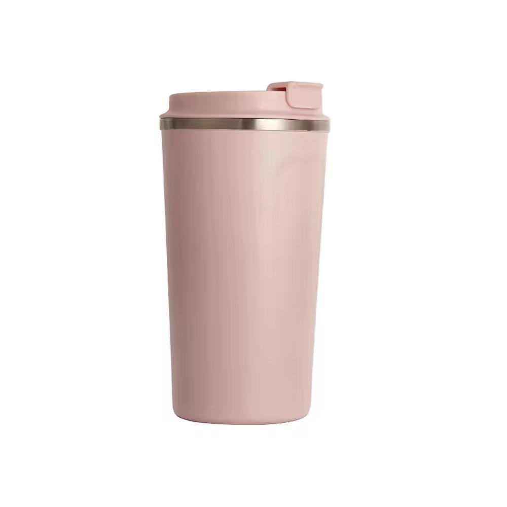 Custom Logo Coffee Mug Stainless Steel Thermos Cup Water Bottles 380mL Vacuum Portable Flask Tumblers Cups Water Bottle