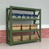 Jixiong Military Green Heavy-Duty Storage Shelving