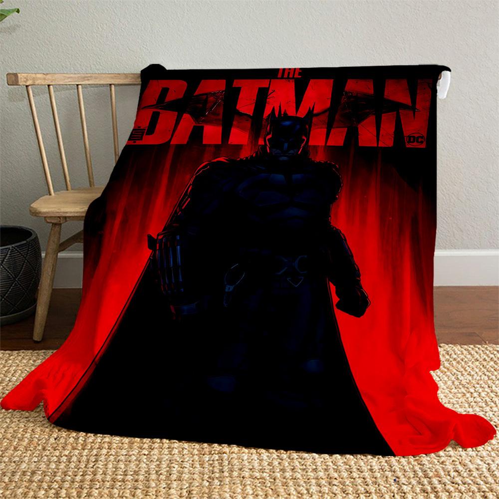 Batman DC Comics Superheld - Wohndecke, Weiche Bettwäscheabdeckung, Flanelldecken, Wohnzimmer, Reise, Camping, Ganzjahresnutzung040