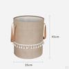 Laundry Hamper Decorative Dirty Clothes Basket Storage Organizer for toys Nursery Shelf Dorm