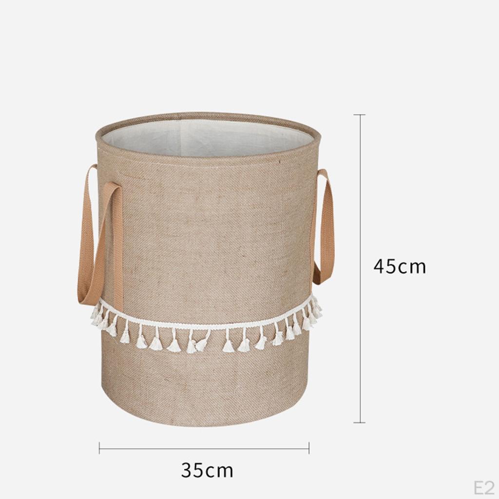 Laundry Hamper Decorative Dirty Clothes Basket Storage Organizer for toys Nursery Shelf Dorm