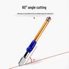Diamond Glass Cutter & Scraper for Thick Tiles - Multi-Functional Roller Head Tool
