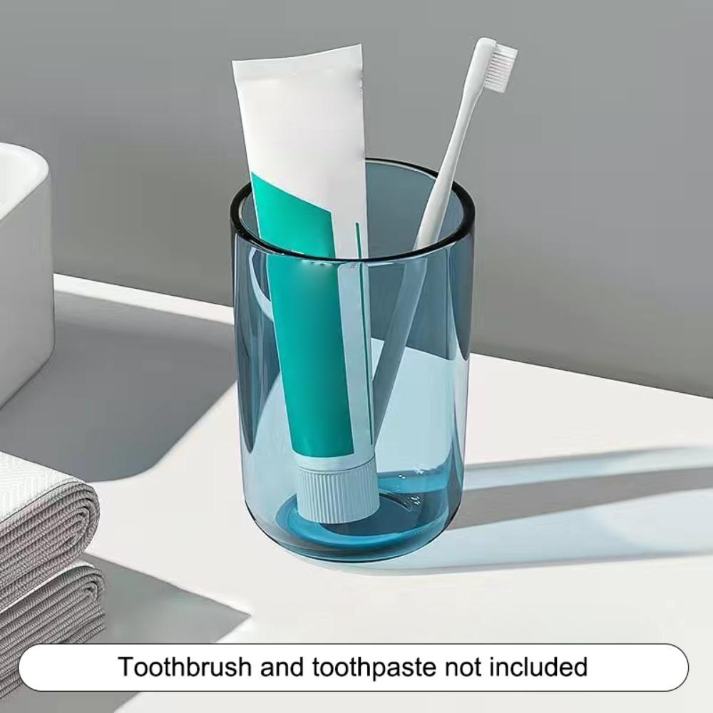 Large Capacity Mouthwash Cup Transparent Household Cups New Toothbrush Cup
