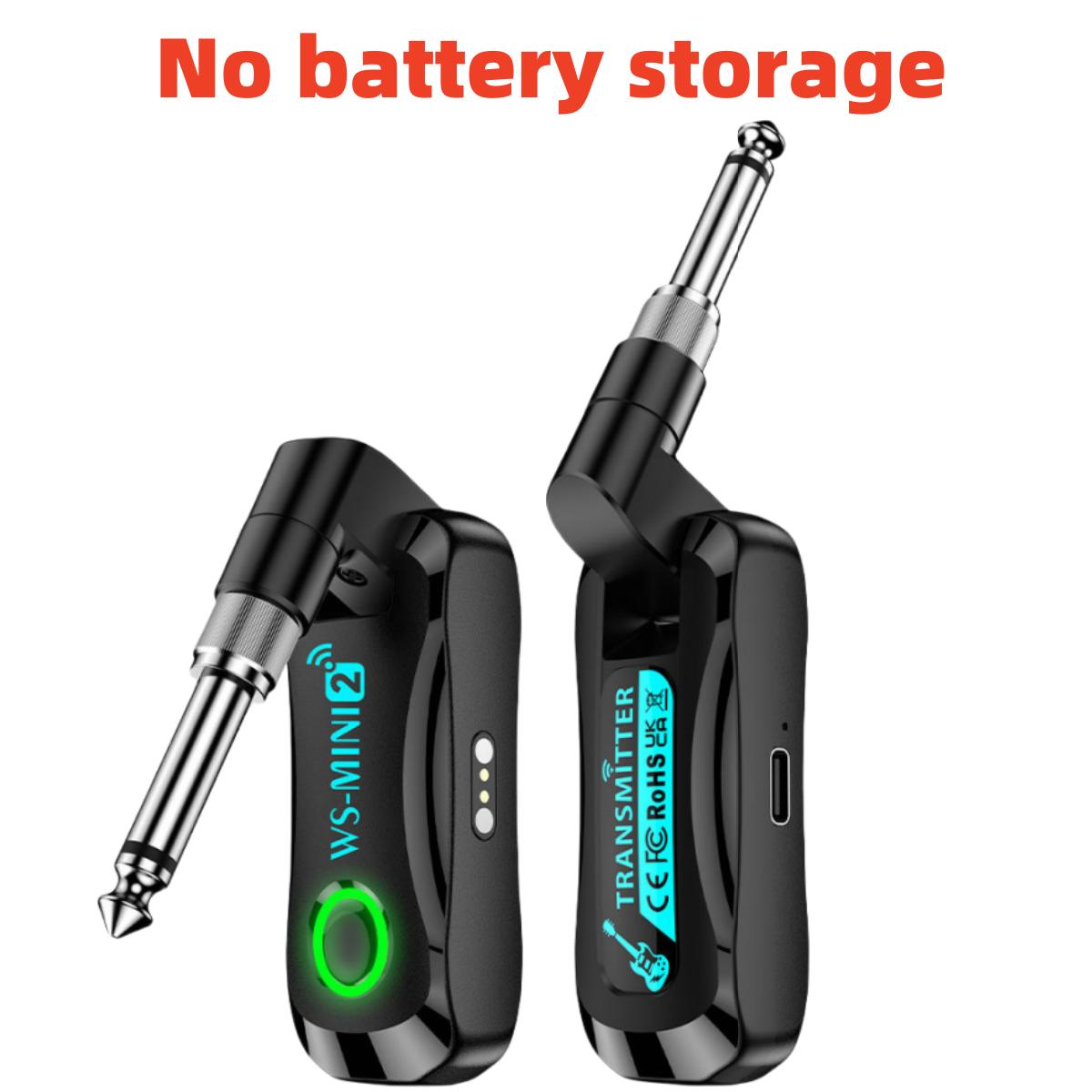 Беспроводная гитарная система 2,4 ГГц (4 канала), Перезаряжаемый трансивер, Для гитары, баса и электроинструментов