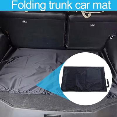 Universal Waterproof Polyester Fiber Cargo Mat Portable Dustproof Luggage Liner Pet Mat for Car SUV Trunk Protection