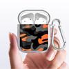 Case For Airpods 4 Pro 1 Pro3 Pro2 3 2 Clear Earphone Cases Cover Camouflage Pattern