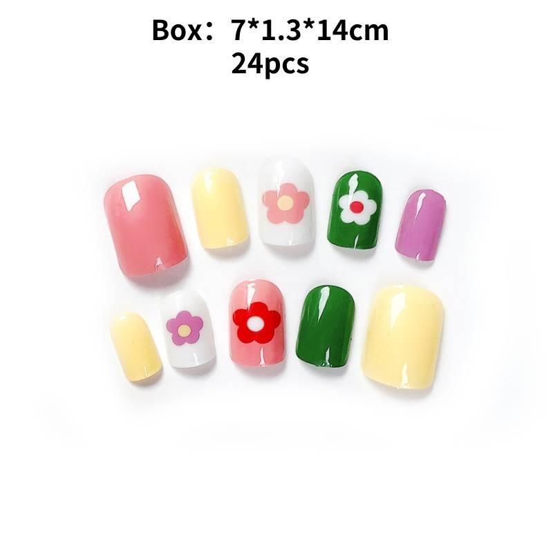 

Ручная работа Носимые ногти Мода Повседневный Простой Изысканный Классический Стиль Наклейки для ногтей