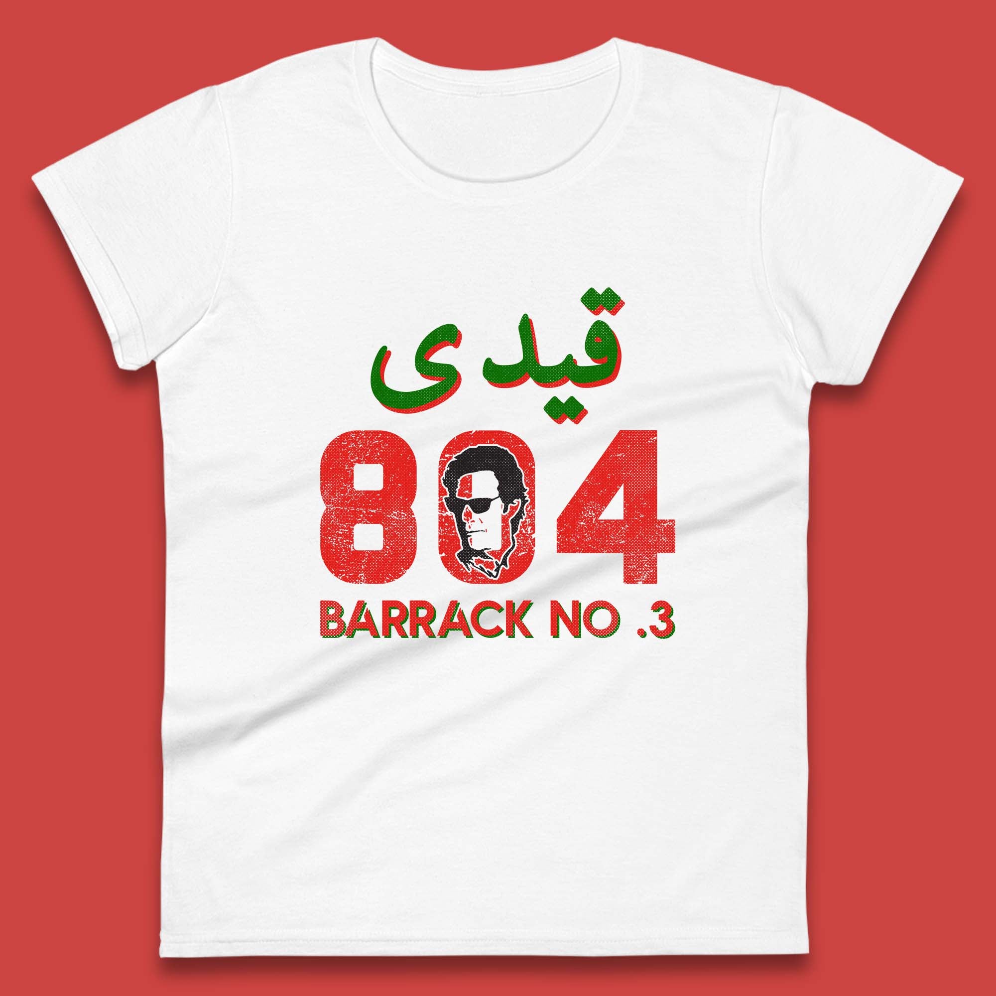 Qaidi No 804 Barrack No 3 Release Imran Khan Stand With Imran Khan Pakistan Behind You Skipper Womens Tee T Shirt Mens Tops Unisex Top 2XL