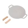 Indoor Outdoor Korean Grill Pan Nonstick Aluminum BBQ Grill Plate with Handles for Gas Stovetop