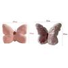 New Butterfly Pillow Throwing Pad Short Plush Cushion Cute Girl Pink Toy for Bedroom Sofa Home Decoration Home Textile Cushion