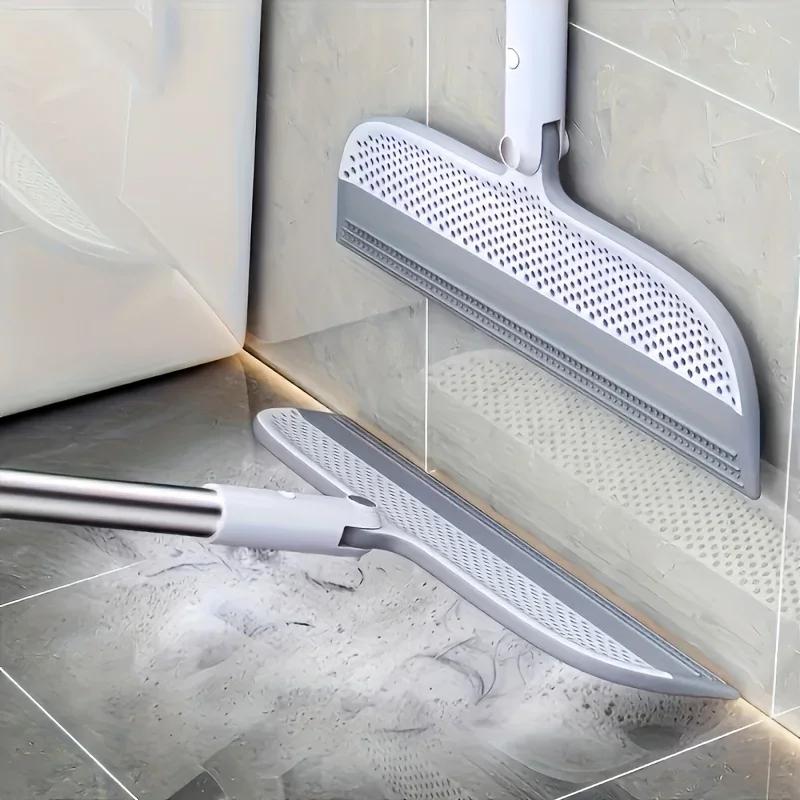 Ultra Long Magic Broom, 180 ° Angle Design, Detachable Head, Suitable for Living Rooms and Kitchens