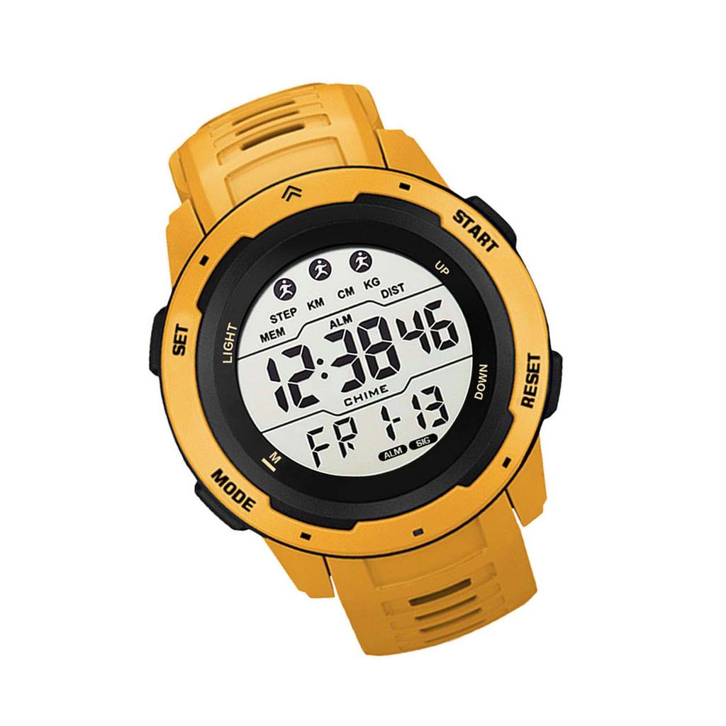 Digital Sports Watch Multifunctional Waterproof Luminous Timing Mens Sport Running Watch for Outdoor