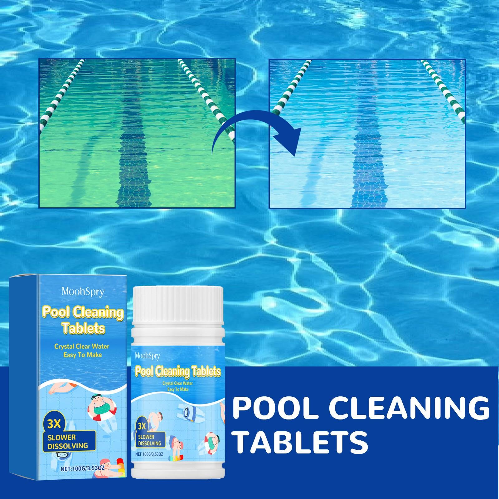 Таблетки для бассейна чистые с дозатором поплавка растворяясь для дезинфекции бассейнов — фото 8