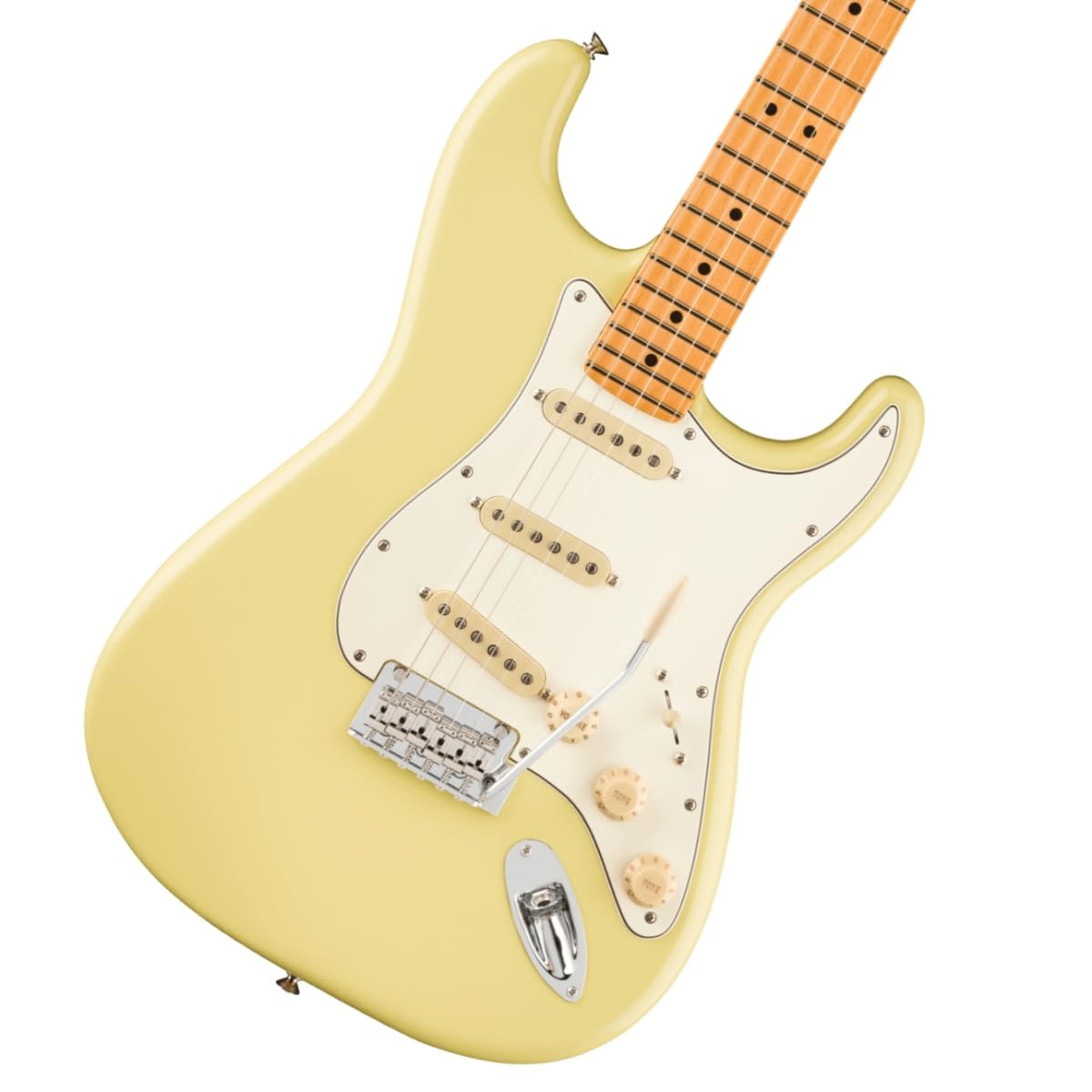 

II Stratocaster Maple Fingerboard Hialeah Yellow Fender Fender/плеєр