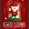 Non-Toxic Santa Claus Building Blocks Small Particles Assembled Educational Leisure Toys Ornaments Snowman Christmas Tree Christmas Gifts
