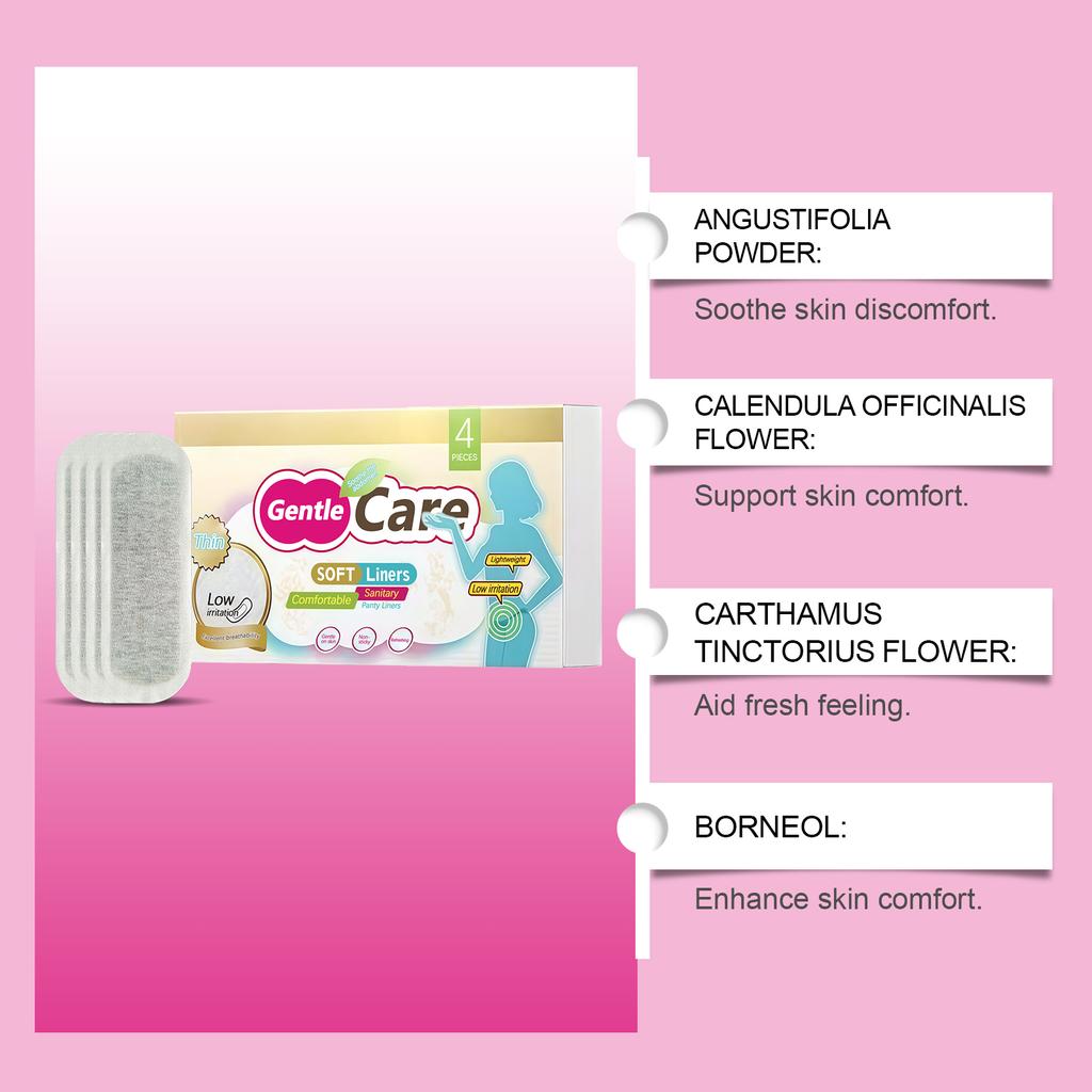 The Feminine Care Pad Is Gentle, Soft, Breathable, Lightweight And Close-fitting, Suitable For Daily Use.