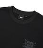 UFC SPORT Ufc Graffiti Oversized Long Sleeve T-Shirt Black U2Lsv3104Bk