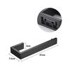 Towel Rack, Hand Towel Ring Holder SUS304 Stainless Steel, Bathroom and Kitchen Towel Rack Mounting Hardware Set, Hotel and Home Cupboard, Matte
