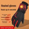 Rechargeable Heated Gloves for Men & Women - Ideal for Winter Cycling, Motorcycle Riding & Food Delivery