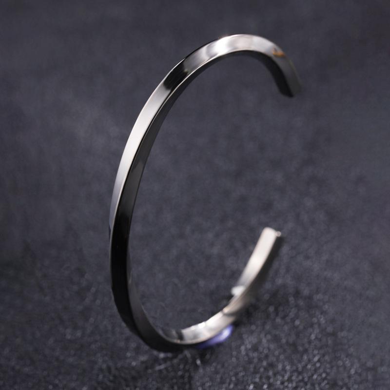 Starry Sky Silver Titanium Steel Bracelet for Women - High-End, Versatile, Full Diamond, Non-Fading Fashion Accessory