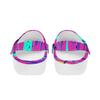 Unisex EVA Garden Shoes Color Printed Lightweight Breathable Slip On Clogs Beach Pool Bathroom Home Summer Wear Soft Comfort